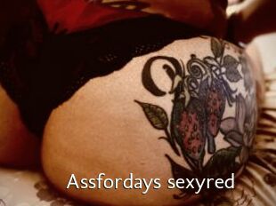 Assfordays_sexyred