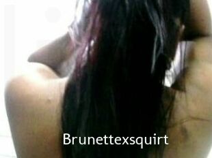 Brunettexsquirt