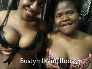 Bustymlkymellons34