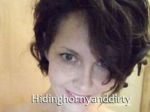 Hidinghornyanddirty