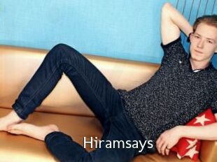 Hiramsays