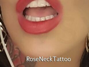 RoseNeckTattoo