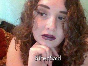 SirenSaid