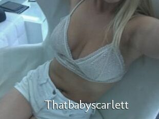 Thatbabyscarlett